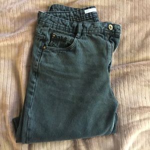 Zara black mom jeans